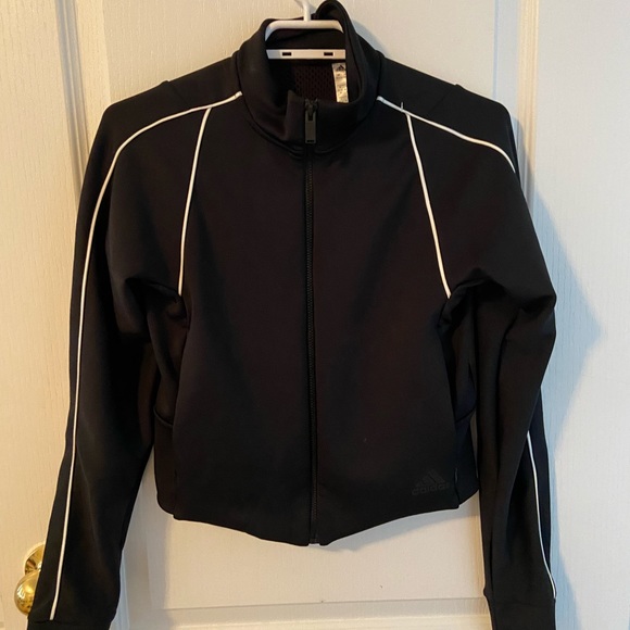 Adidas Zip up cropped Jacket - Picture 3 of 3